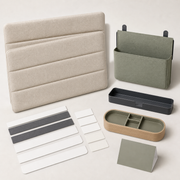 KAKIWA no-drill bedroom upgrade kit components